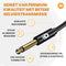 Drivv. Premium XLR Kabel - XLR Male naar 6.35 mm Jack Male - 24K vergulde connectoren - 5 meter