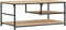 vidaXL - Salontafel - 90x49x40 - cm - bewerkt - hout - sonoma - eikenkleurig