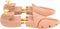 vidaXL - Schoenspanner - met - schoenlepel - EU - 36-37 - massief - cederhout