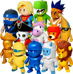 Gear2Play Stumble Guys - Monster Flex Super Stretchy figuren - 16 verschillende figuren (1 pack)