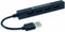 Conceptronic HUBBIES05B - 4-Port USB 2.0 Hub - Zwart
