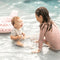 Swim Essentials Oudroze Panterprint Baby Float 0-1 jaar - Baby Float - Old Pink Panterprint