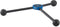 Novoflex BasicPod Mini - Mini-tripod - Draaggewicht 15kg - Max hoogte 14,5cm - Zwart Blauw