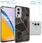imoshion Hoesje - Geschikt voor OnePlus Nord 2 - Design hoesje - Black Graphic