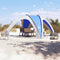 vidaXL - Partytent - waterdicht - azuurblauw