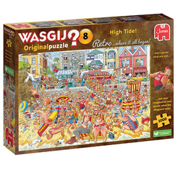 Wasgij Retro Orig. 8 - Puzzel 1.000 st. - Strandthema (2024)