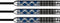 Mission Hexon Blue 90% - Dartpijlen