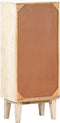 vidaXL - Ladekast - 45x30x105 - cm - massief - gerecycled - hout