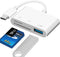Convertor USB-C naar Micro SD-TF & USB, 3-in-1