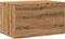 vidaXL - Kattenbakkast - 80x50x45 - cm - bewerkt - hout - artisanaal - eikenkleurig