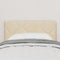 vidaXL - Hoofdbord - Diamant - Blokken - Design - Crème - 80 - cm - Stof