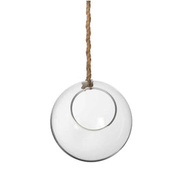 Mica Decorations sil deco glass ball transparent size in cm: 22.5