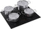 ETNA KI159ZT - Inductiekookplaat 60 cm - 4 kookzones - Zwart