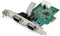 Startech.com PEX2S953 - 2-poorts PCI Express RS232 seriële adapterkaart - 16950 UART