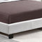 Juskys Verona - Gestoffeerd bed - 120 x 200 cm - LED Verlichting - Wit
