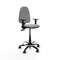 Piqueras y Crespo B1D01RN - Bureaustoel - Hoogteverstelbaar met armleuning - Lichtgrijs