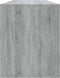 vidaXL - Tv-meubel - 130x35x50 - cm - bewerkt - hout - grijs - sonoma - eikenkleurig