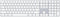 Apple Magic Keyboard - Draadloos Toetsenbord met Numeriek Toetsenblok - QWERTY - Aluminium (Internationaal Engels)