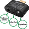 Hama 00200302 - USB-C naar 3.5mm analoog - Hifi-stereo geluidskwaliteit - Zwart