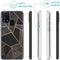 iMoshion Hoesje Geschikt voor Samsung Galaxy M31 Hoesje Siliconen - iMoshion Design hoesje - Zwart / Meerkleurig / Goud / Black Graphic
