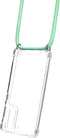 Mobiparts Galaxy S21 - Lanyard Case - Verstelbaar koord - Groen