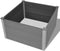 vidaXL - Plantenbak - verhoogd - 100x100x54 - cm - HKC - grijs