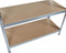 Isotrade Boutloos opbergrek - werkbank - gegalvaniseerd staal - 150x75x30