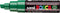 Verfstift posca pc8k b schuin donkergroen