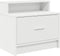 vidaXL - Nachtkastjes - 2 - st - met - lade - 51x31x47 - cm - wit
