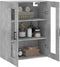 vidaXL - Wandkast - 69,5x34x90 - cm - betongrijs