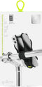 BoneSport Bike Tie 3 - Universele Fietshouder - Flexibele silicone - Zwart