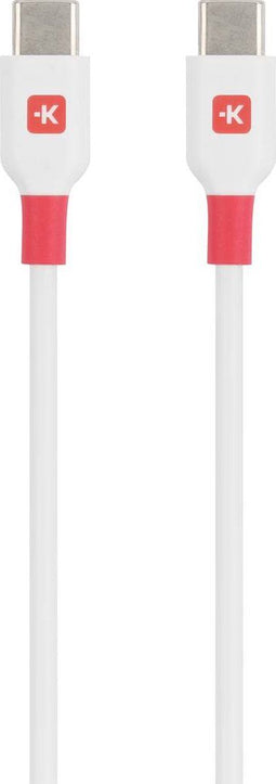 Skross SKCA0019C - USB-C naar USB-C kabel - 120 cm - Wit
