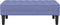 vidaXL - Ligbed - Jeans - Blauw - 113x57x39 - cm - Stof