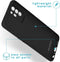 iMoshion Hoesje Geschikt voor Oppo A94 (5G) Hoesje Siliconen - iMoshion Color Backcover - Zwart