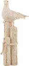 J-Line decoratie Zeemeeuw - polyresin - beige - small
