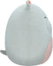 Squishmallows Harrison - Knuffel - 30 cm - Grijs