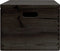 vidaXL - Houten - kist - met - deksel&handvatten - 40x30x23cm - grenenhout - zwart