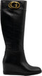 GUESS Reedom/Stivale - Plateaulaarzen - Sleehak - Zwart - Maat 39