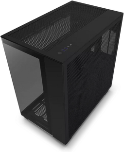NZXT H9 Flow (2023) - Tower - 10 ventilatoren 360 mm radiatoren - Zwart