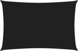 vidaXL Zonnescherm rechthoekig 6x8 m oxford stof zwart