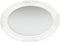 vidaXL - Wandspiegel - barok - stijl - 50x70 - cm - wit