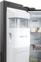 Haier HSW79F18DIPT - Amerikaanse Koelkast - 601 liter - Zwart