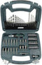 Brüder Mannesmann M54375 - Boor- en bitset 74-delig - Metalen bits en boren - Zwart en grijs (1 set)