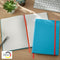 Leitz Cosy Notitieboek B5 Soft Touch Geruit - Notitieboek Hard Cover - Ideaal voor Thuiskantoor/Thuiswerken - Sereen Blauw