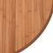 vidaXL - Vloerkleed - rond - 80 - cm - bamboe - naturel