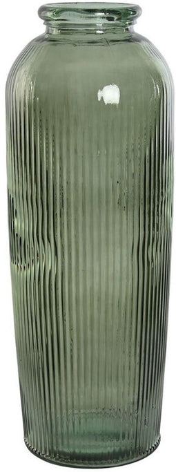 Vaas Home ESPRIT Groen Gerecycled glas 30 x 30 x 72 cm