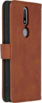 iMoshion Hoesje Geschikt voor Nokia 2.4 Hoesje Met Pasjeshouder - iMoshion Luxe Bookcase - Bruin