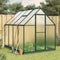 vidaXL - Tuinkas - met - basisframe - 224x169x202 - cm - aluminium - groen