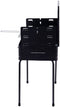Bo-Camp - Barbecue - Koffermodel - Verstelbaar rooster - Zwart - 40x30 cm