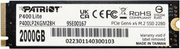 Patriot P400 Lite - SSD M.2 80mm - 2TB - PCIe 4.0 x4 - NVMe 1.4